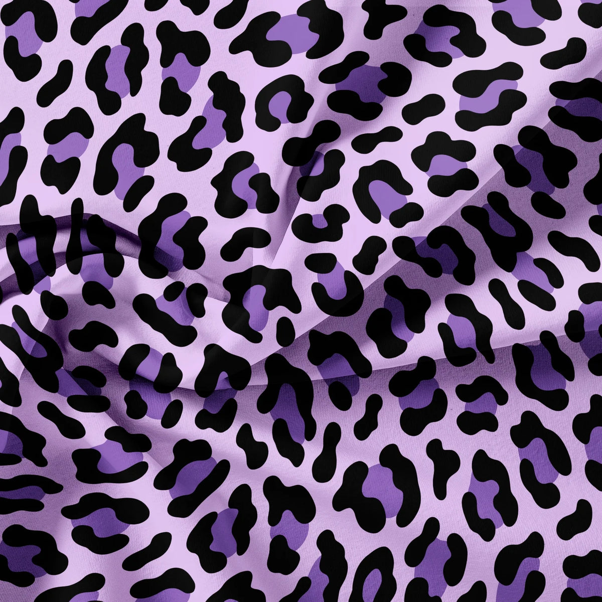 ensemble literie imprimé léopard violet noir moderne taies d'oreiller housse couette twin full queen