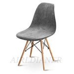 housse chaise velours polyester moderne gris vert banquet mariageolvable chaise fixations vis
