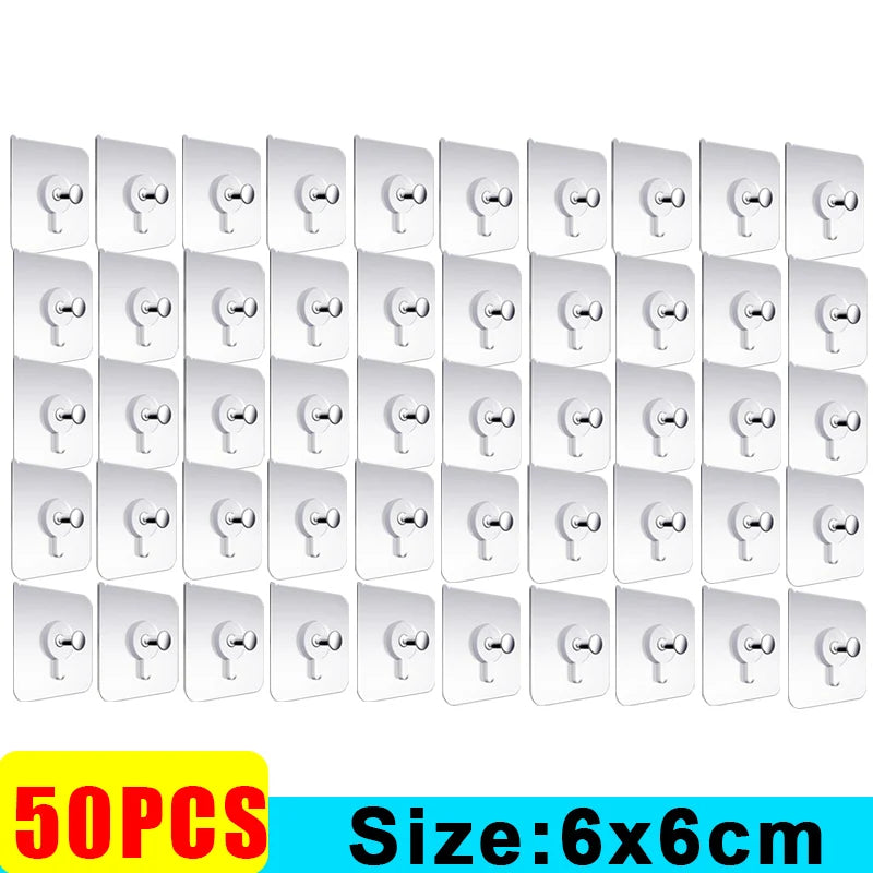 porte serviettes adhésif transparent moderne sans motif utilisation multiple sans perçage cuisine salle bain