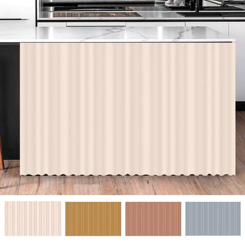 Installation facile du rideau de porte avec système autocollant