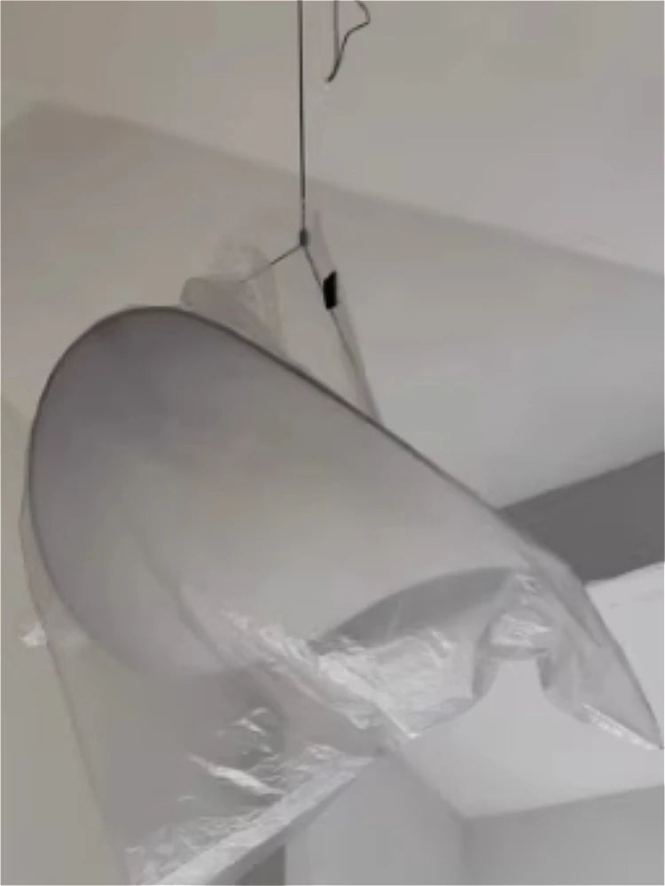 lampe table moderne soie blanc fibres apparentes câble autonome 40cm 50cm 60cm 70cm 80cm