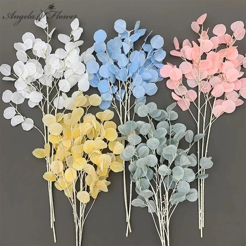 décoration maison branche feuilles artificielles couleurs variées extérieur intérieur festive