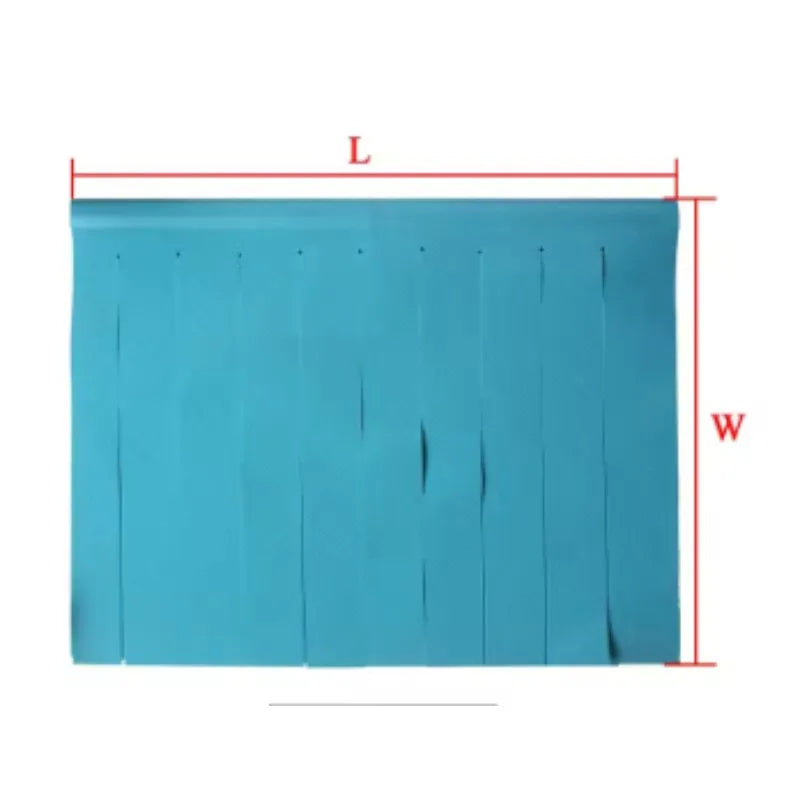 rideau protection lave vaisselle bleu rayures horizontales moderne anti éclaboussures transparent opacité.gca
