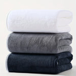 serviettes bain absorbantes gris blanc vert rapide sèchement douces modernes
