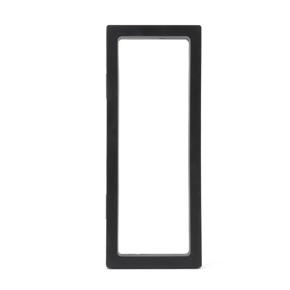 boîte présentation bijoux noir blanc contemporaine mat clips grille tailles différentes