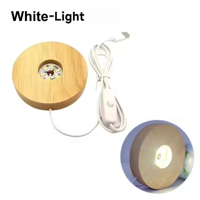 lampe table moderne minimaliste bois naturel blanc câble usb interrupteur