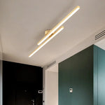 lampe murale moderne led noir or minimaliste surface