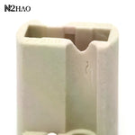 culots lampe beige crème lisses gravés industriel fixations visibles pack pièces