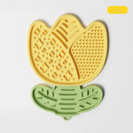 bol alimentaire animal moderne forme tulipe silicone antidéglutition antichoque