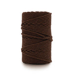 fil macramé coton texturé blanc noir gris bleu rose rouge vert jaune violet artisanal