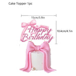 rideau frisé rose blanc arcs festif mariage anniversaire révélation sexe translucent clips
