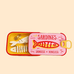 boîte bijoux poisson sardines créative rose blanche orange not sardines