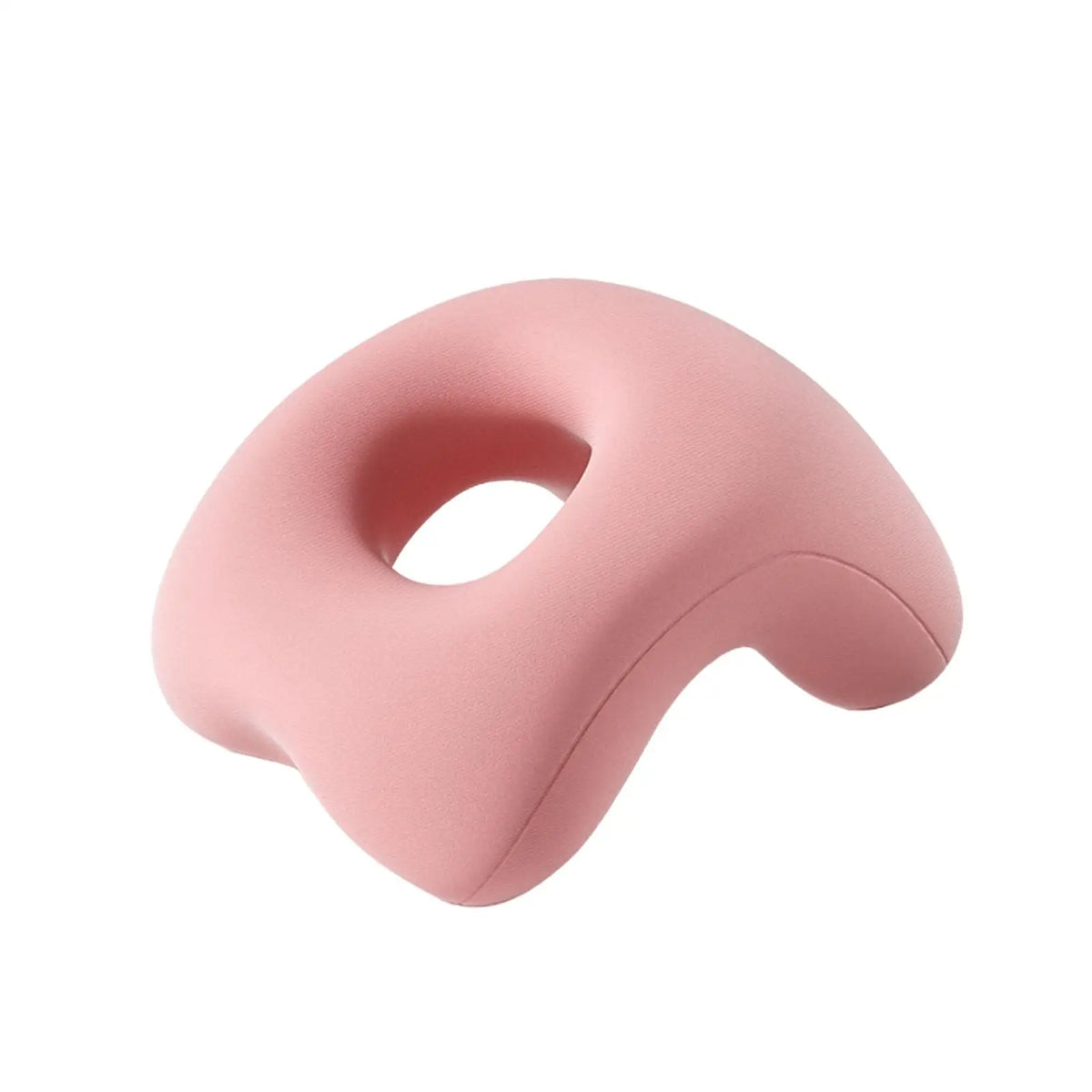 coussin soutien sommeil mousse polyester massage face down confort salon gris tissu uni ergonomie