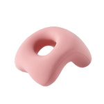 coussin soutien sommeil mousse polyester massage face down confort salon gris tissu uni ergonomie