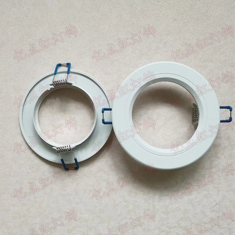 anneau réduction spot led blanc moderne cadre extérieur éclairage intérieur moderne