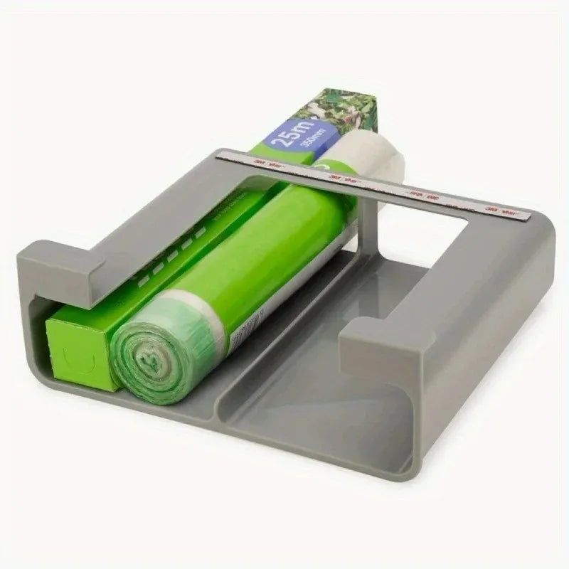 rangement adhésif papier aluminium cuisine gris moderne distributeur rouleau plat fonctionnel