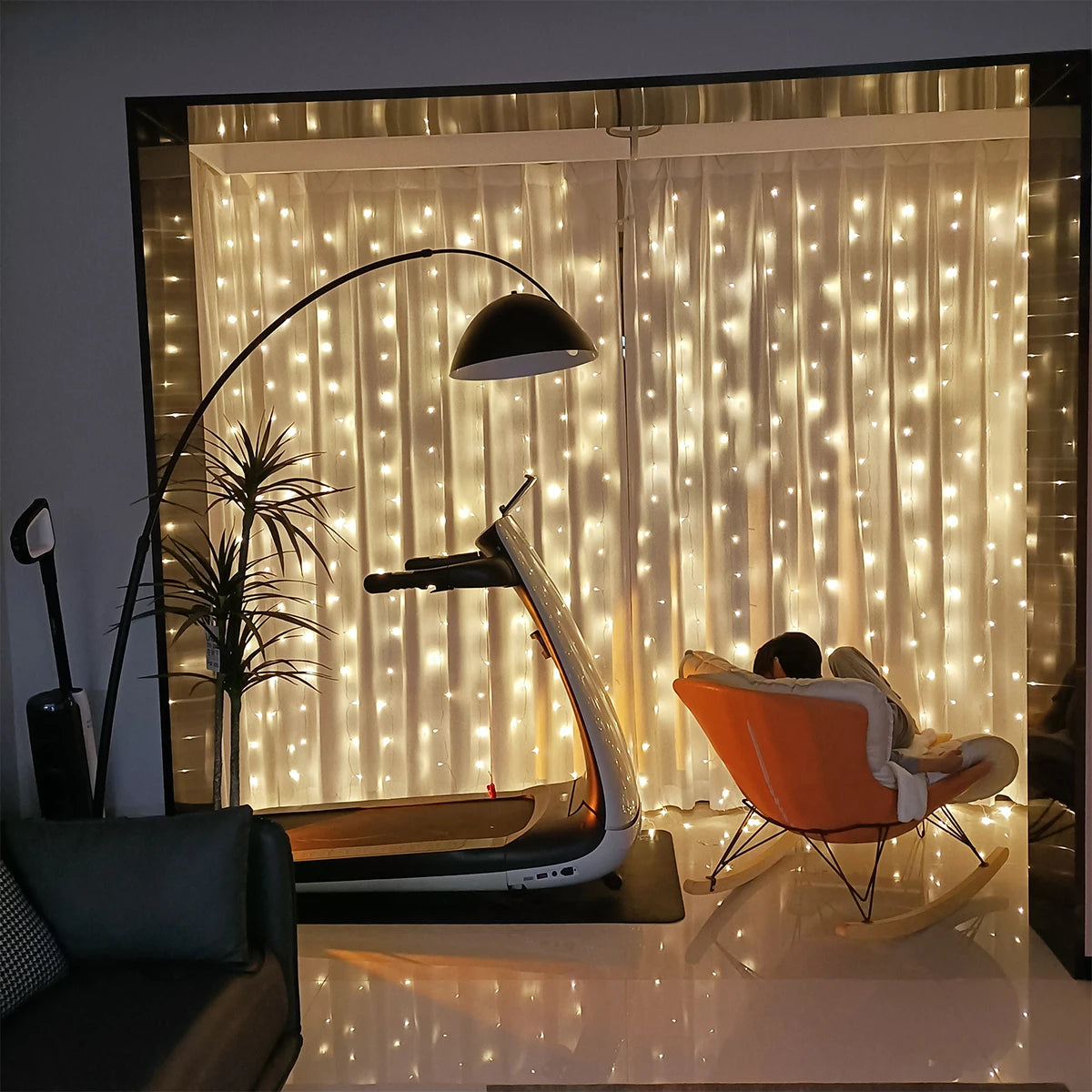 guirlande lumineuse led 300 lumières modes éclairage usb multicolore chambre coucher