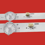 ruban led blanc adhésif moderne 530mm leds connecteur électrique tension 6v