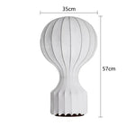 lampe table moderne blanc rayures verticales adhésif base lampe 10W LED chambre coucher(toucher interrupteur)