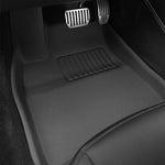 tapis sol voiture noir texture tissée moderne protection pieds entièrement enveloppant