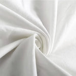 Texture douce du tissu en microfibre de la housse de couette