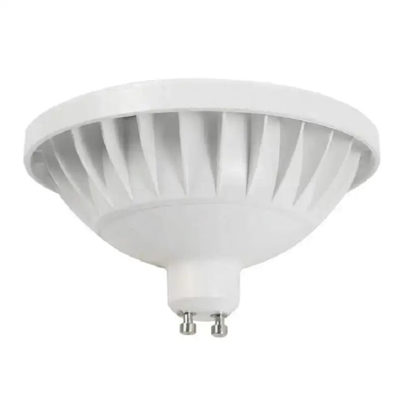 ampoule led spot gu10 g53 blanc aluminium moderne grille refroidissement clips