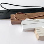 cadre mural magnétique bois minimaliste noir blanc 50cm 40cm 30cm 21cm poster