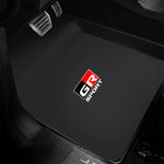 tapis sol voiture sport noir rouge logo gr sport ensemble pièces avantarrière