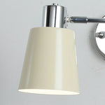 lampe murale conique moderne blanc fixée mur éclairage led quotidien