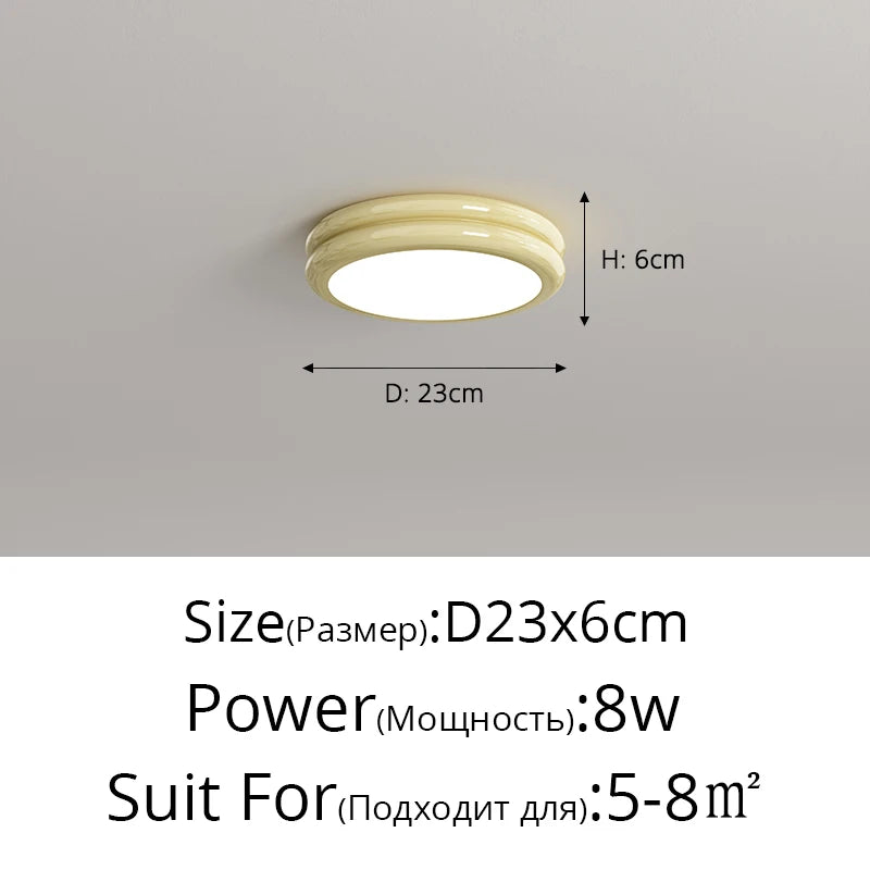plafonnier led moderne blanc vert rouge noir 24w 30x6cm opacité