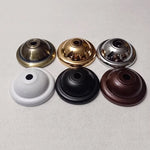 socquettes suspension or argent noir moderne vis plaque fixation inclusées