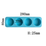 moules savon silicone rose bleu vert modernes couvercle multifonctionnels bricolage fabrication