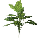 plantes artificielles vertes extérieures décoration jardin feuilles naturelles modernes tringle fixations textures variées