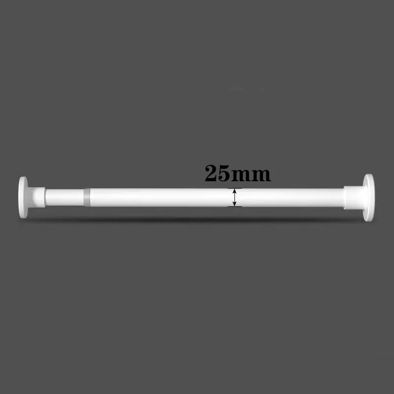 barre suspension rideau douche transparent moderne fer respectueux environnement gris noir blanc vert horizontal