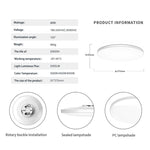 lampe led moderne blanc rond facile 2000 82000 lumens 30w 40w
