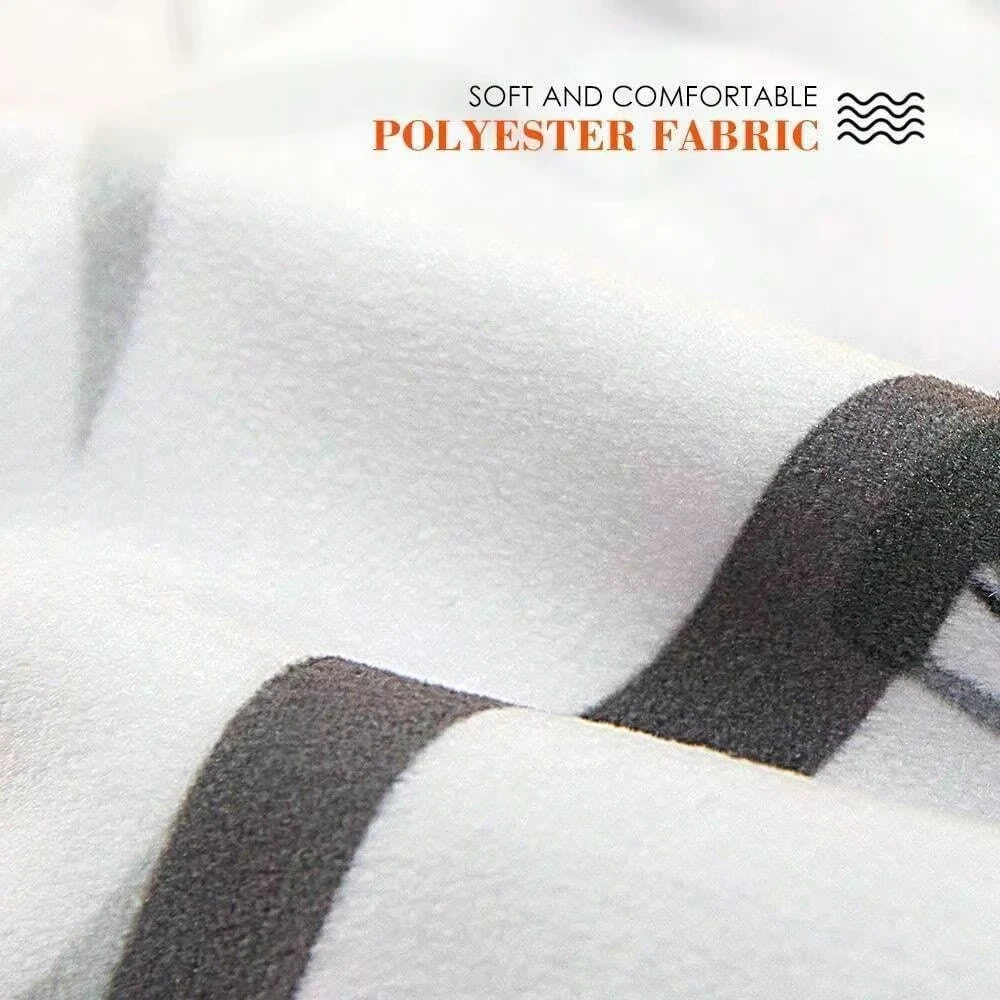 coussin personnalisable personnalisé moderne multicolore motif cheval héros noël adhésifversible