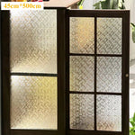 film décoratif fenêtre transparent motifs géométriques adhésif moderne stickers intérieur vitre geometrie