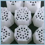 Pots semis hexagonaux blancs translucides bacs pépinière moderne plantes intérieur extérieur pièces