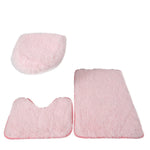 tapis bain violet rouge rose bleu noir peluche douce moderne salle bain respectueux environnement