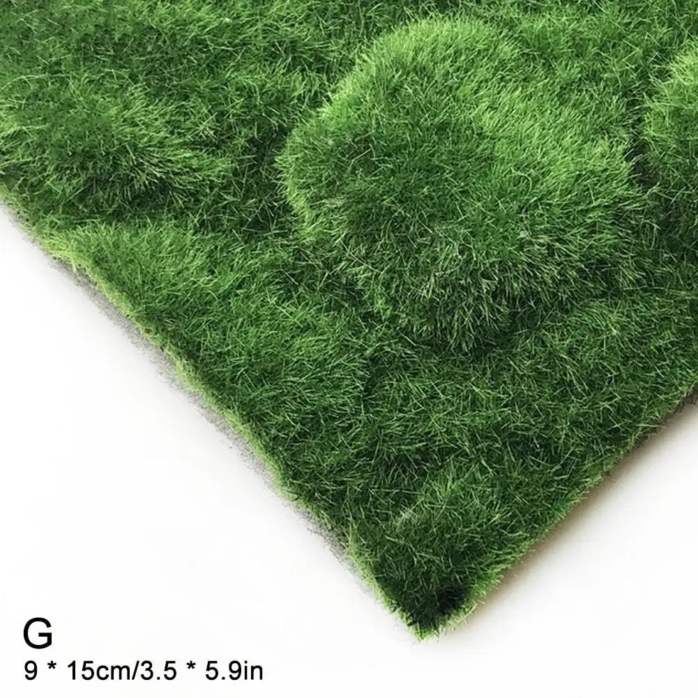 tapis artificiel herbe verte moderne figurines étoiles mer gâteau bouteilles vin decoration extérieure mariage