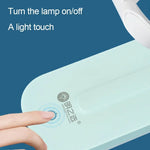 lampe pliable moderne rechargeable usb blanc mat intérieur nuit adjustable led
