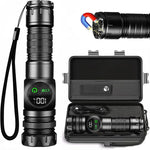 torche rechargeable led étanche camping extérieur pêche réglable mode lumière forte distance