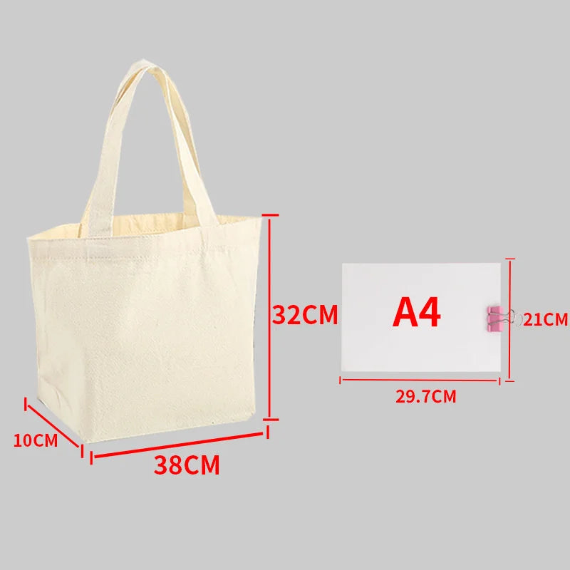 sac main réutilisable toile beige motif floral occassionnel coton écofriendlyversible pliable évènements jours festive