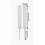 support plantes blanc perforé moderne pot drainage auto arrosageintérieur jardin