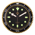 horloge murale moderne quartz aiguille vert noir bleu salon chambre