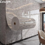 papier peint adhésif vinyle marbré gris blanc effet 3d mur cuisine salle bain