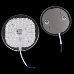 plaque led ronde diodes câble blanc moderne lumineuse 12w 18w 24w 36w 48w 72w
