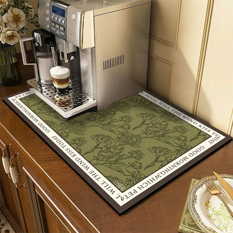 tapis cuisine multicolore carreaux géométriques moderne absorbant rapide séchage respectueux environnement 40x60cm 40x80cm