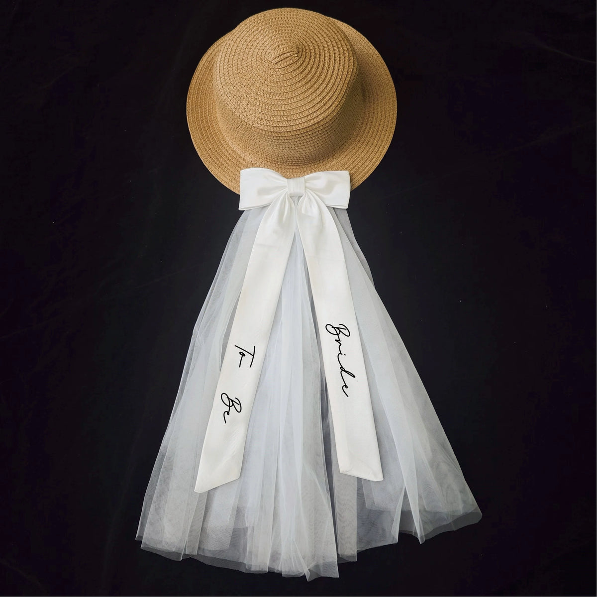 accessoires mariage voile tulle satin blanc bohème chapeau paille lunettes volants