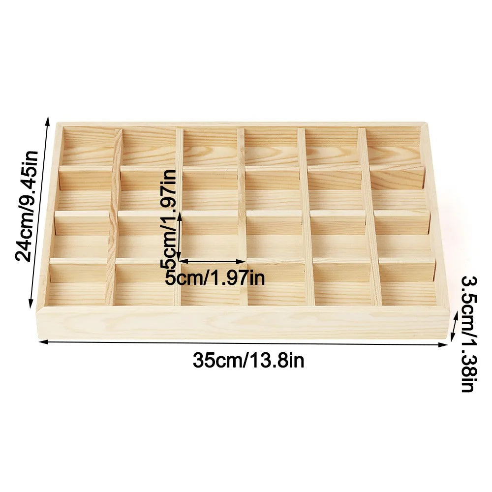 boîte bijoux bois clair moderne minimaliste respectueux environnement multifonctionnelle compartments rangement articles divers
